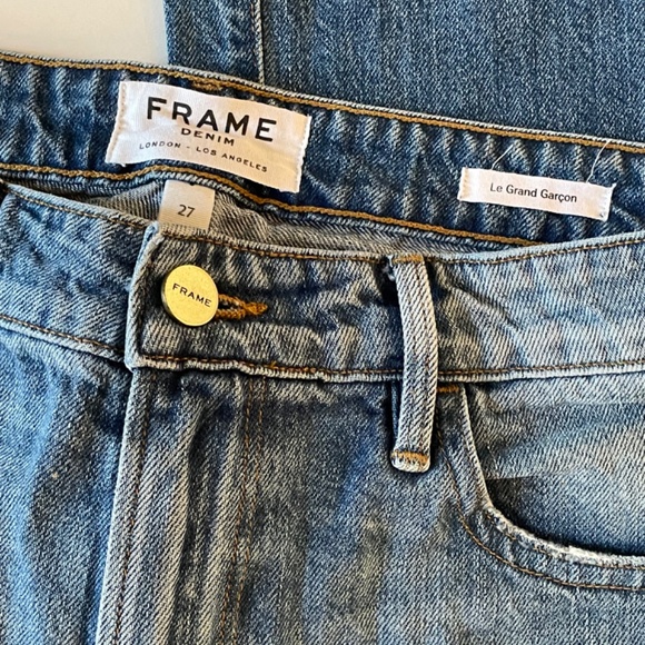 FRAME Le Grand Garçon 27 slouch jeans - Picture 3 of 4
